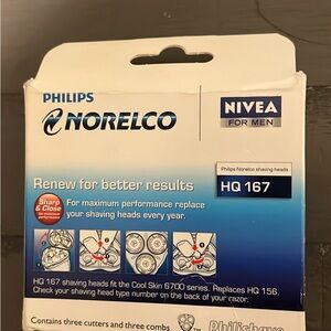 Philips norelco HQ167 shaving heads